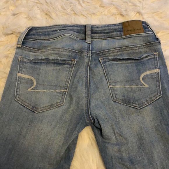 AEO light blue skinny jeans - Picture 2 of 6